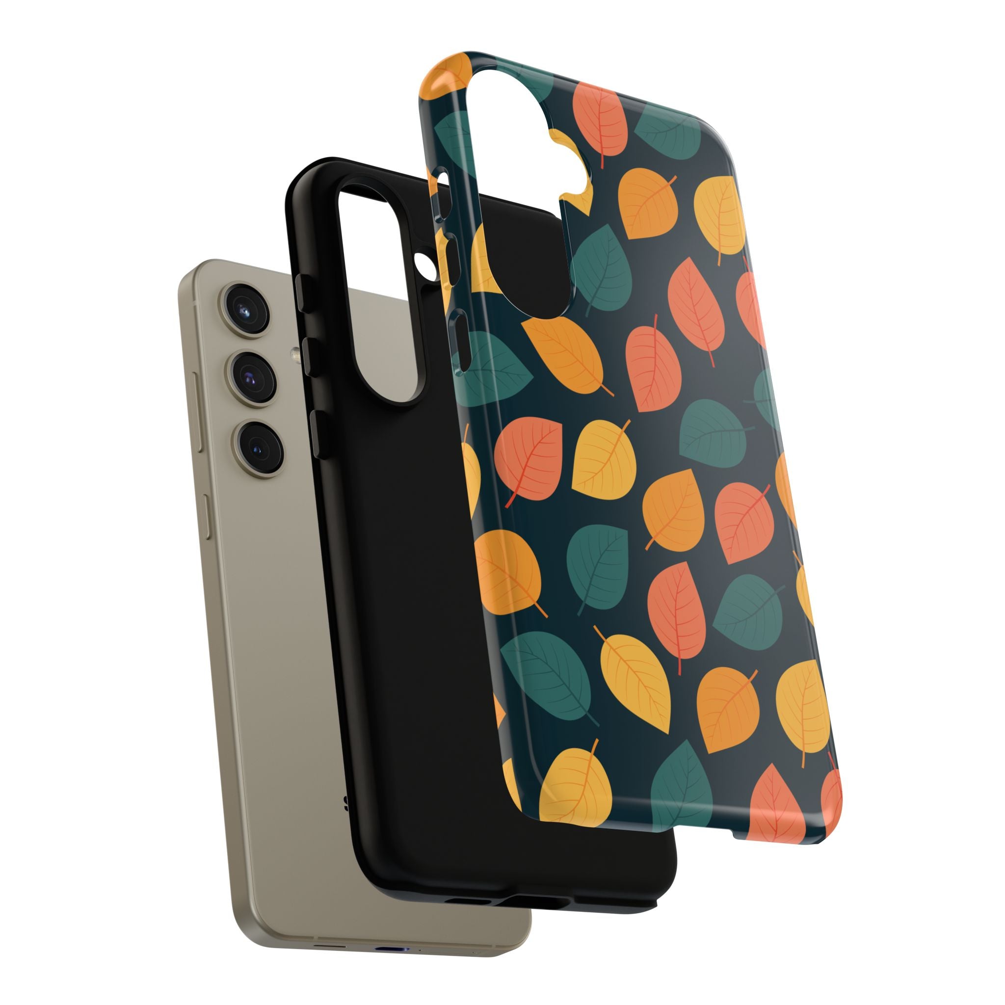 Autumn Leaves Phone Case - Protective Cell Phone Cover, Fall Aesthetic, Nature Lover Gift, Seasonal Accessories, Eco-Friendly Case