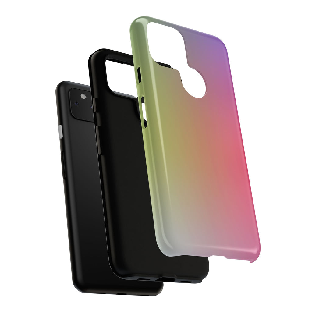 Gradient Phone Case, Tough Cases, Colorful Tech Accessory, Modern Phone Protection, Trendy Gift for Friends, Birthday, Holidays