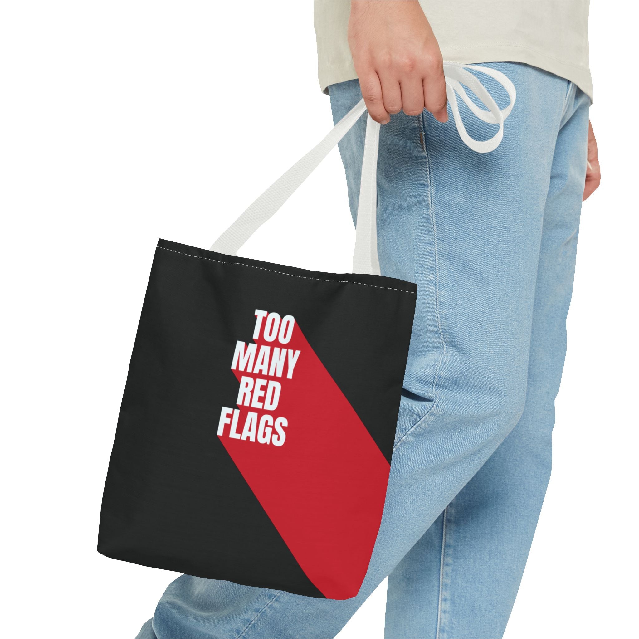 Tote Bag So Many Red Flags