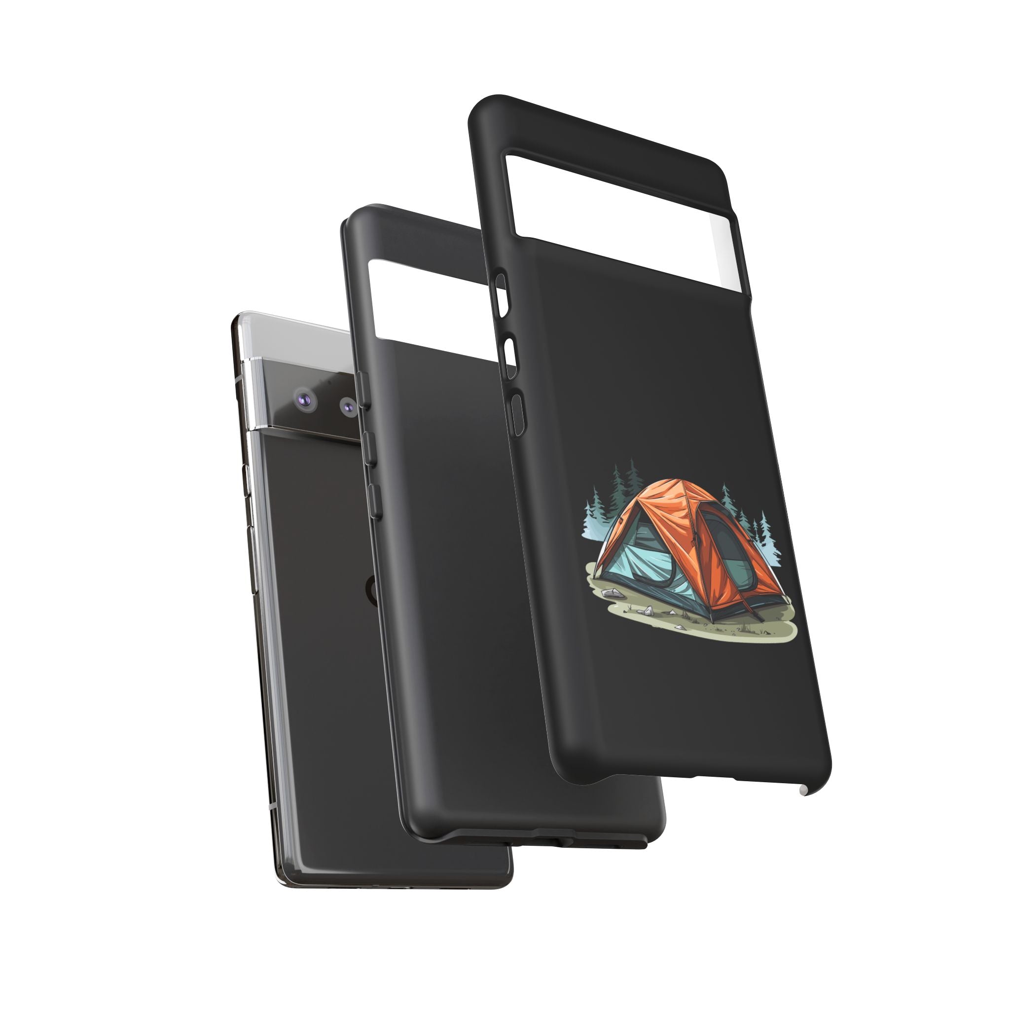 Camping Phone Case, Outdoor Adventure, Nature Lover Gift, Tough Cases, Hiking Accessory, Travel Gear, Camping Vibes