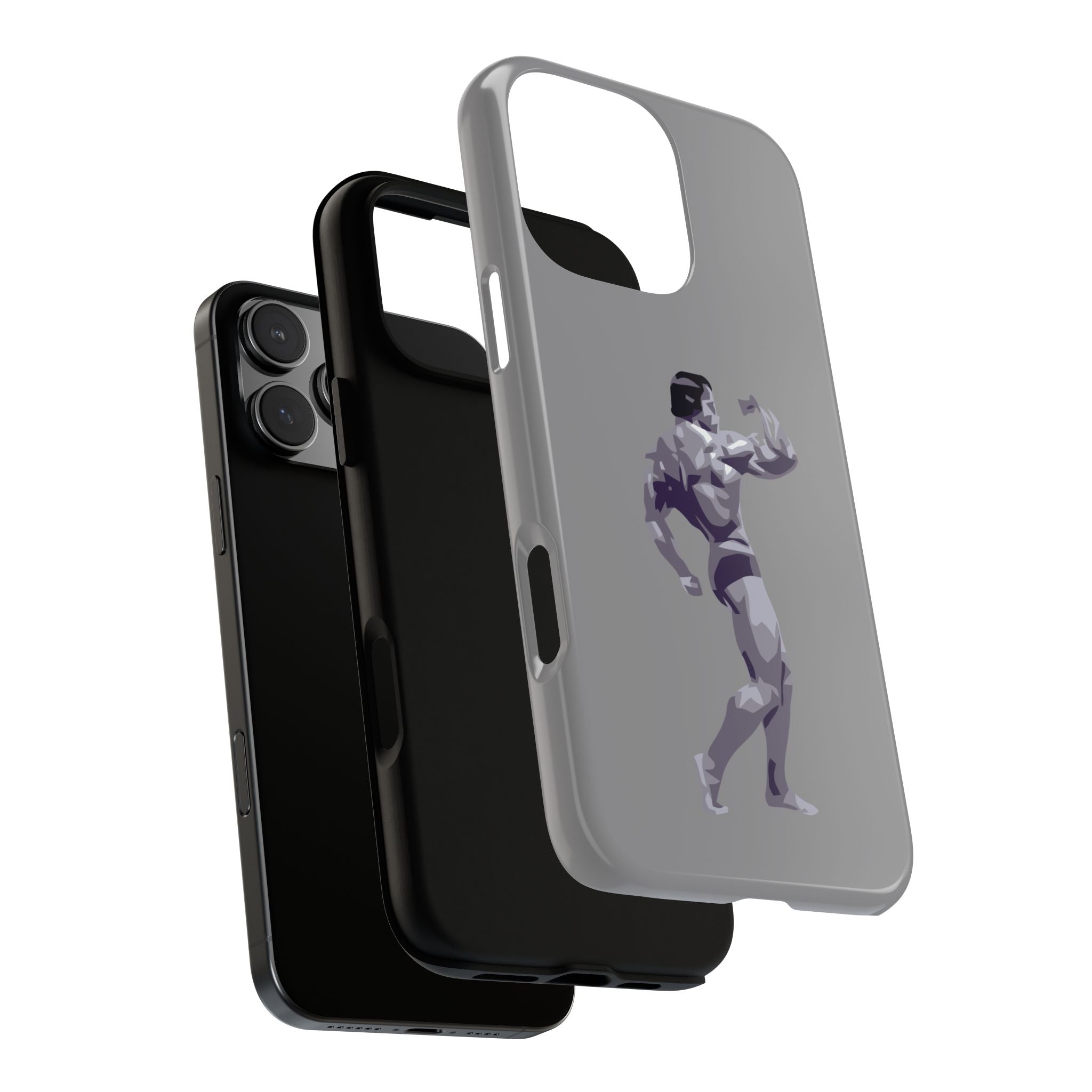 Muscle Man Phone Case - Tough Cases, Martial Arts Gift, Gym Lover Accessories, Inspirational Phone Cover, Unique Tech Gift
