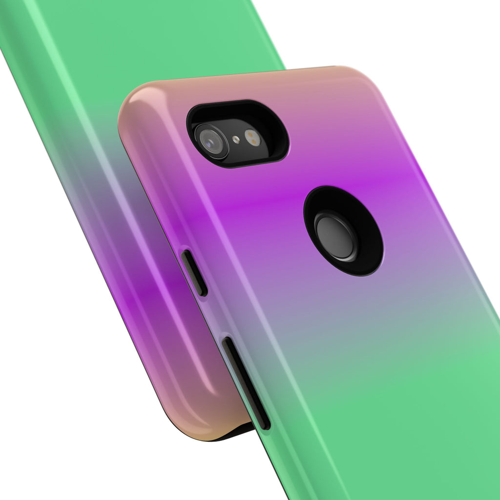 Vibrant Phone Case, Stylish Tech Accessory, Fun Gift Idea, Unique Mobile Cover, Trendy Gradient Design