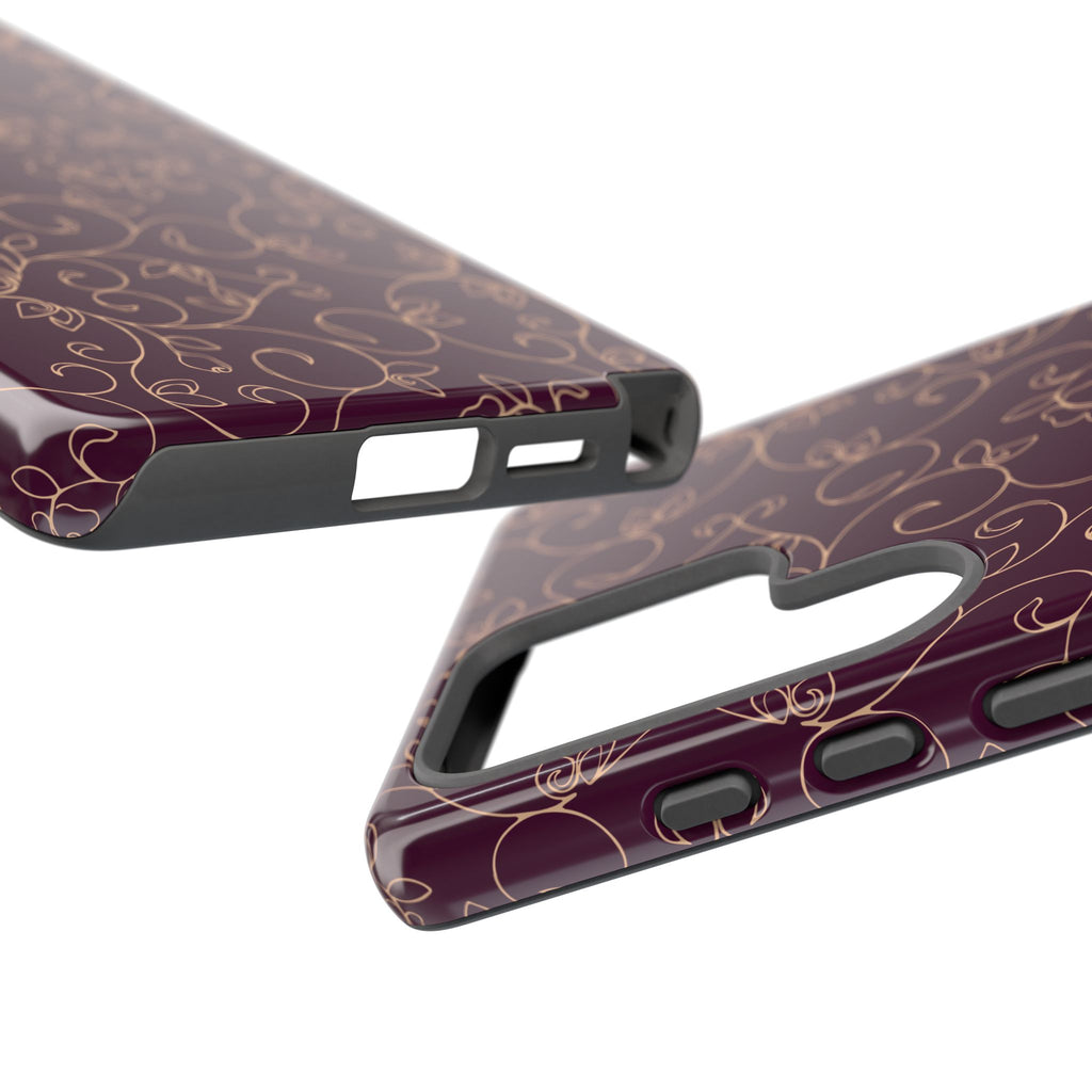 Elegant Floral Phone Case | Durable Mobile Cover, Gift for Her, Floral Design, Stylish Accessory, Phone Protection