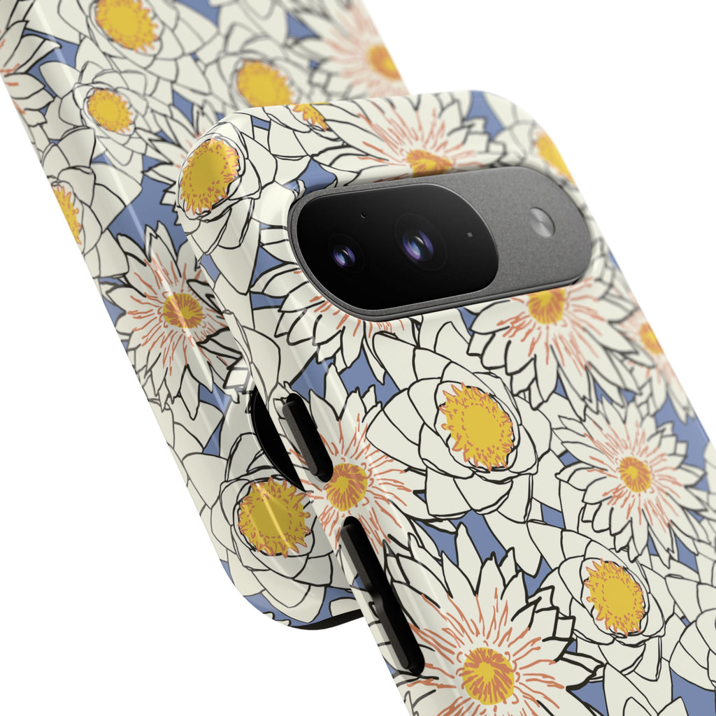 Stylish Phone Case, Floral Protective Cover, Gift for Nature Lovers, Trendy Tech Accessory, Customizable Phone Case