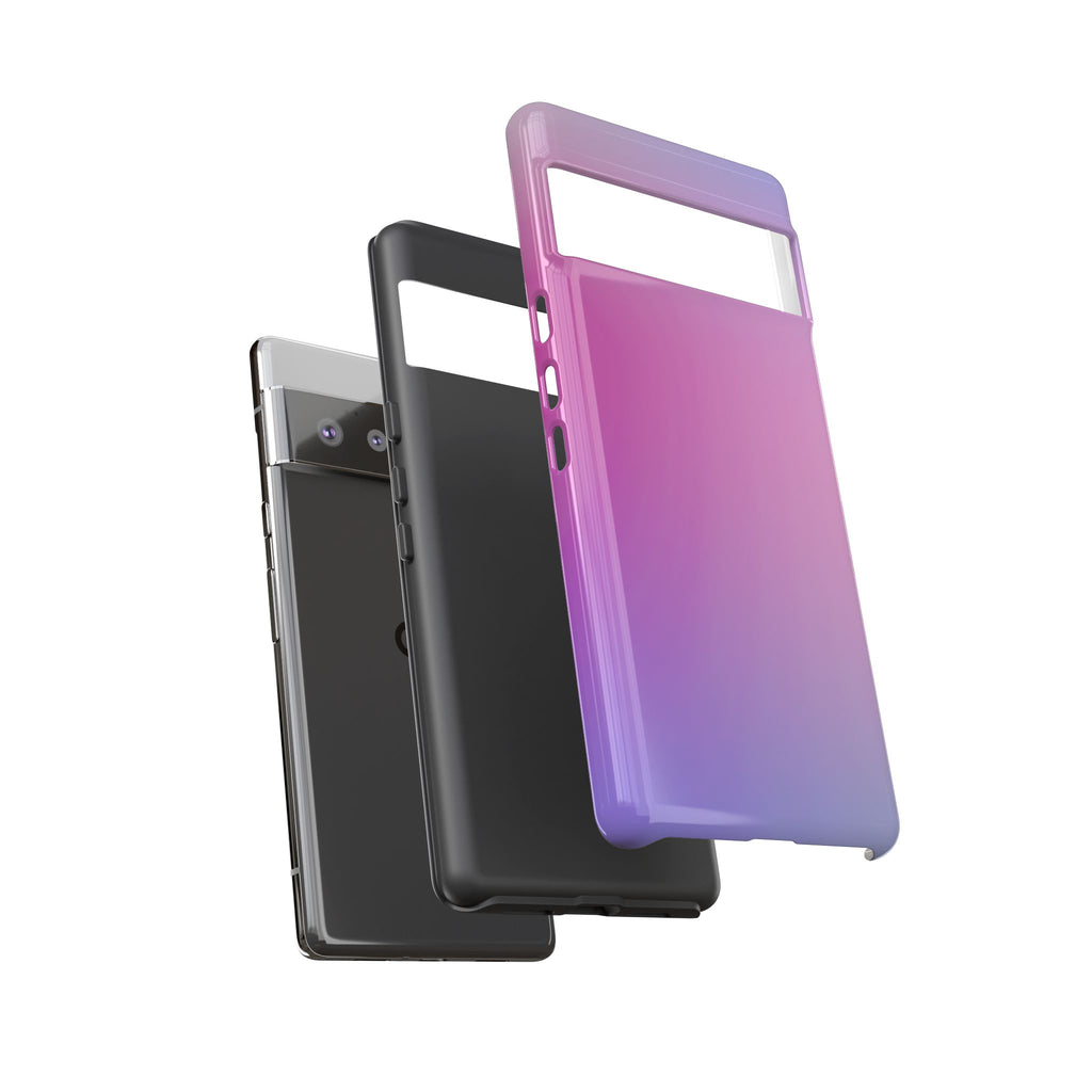 Stylish Phone Case, Tough Phone Cover, Gradient Phone Protector, Customizable Phone Shell, Durable Phone Accessory