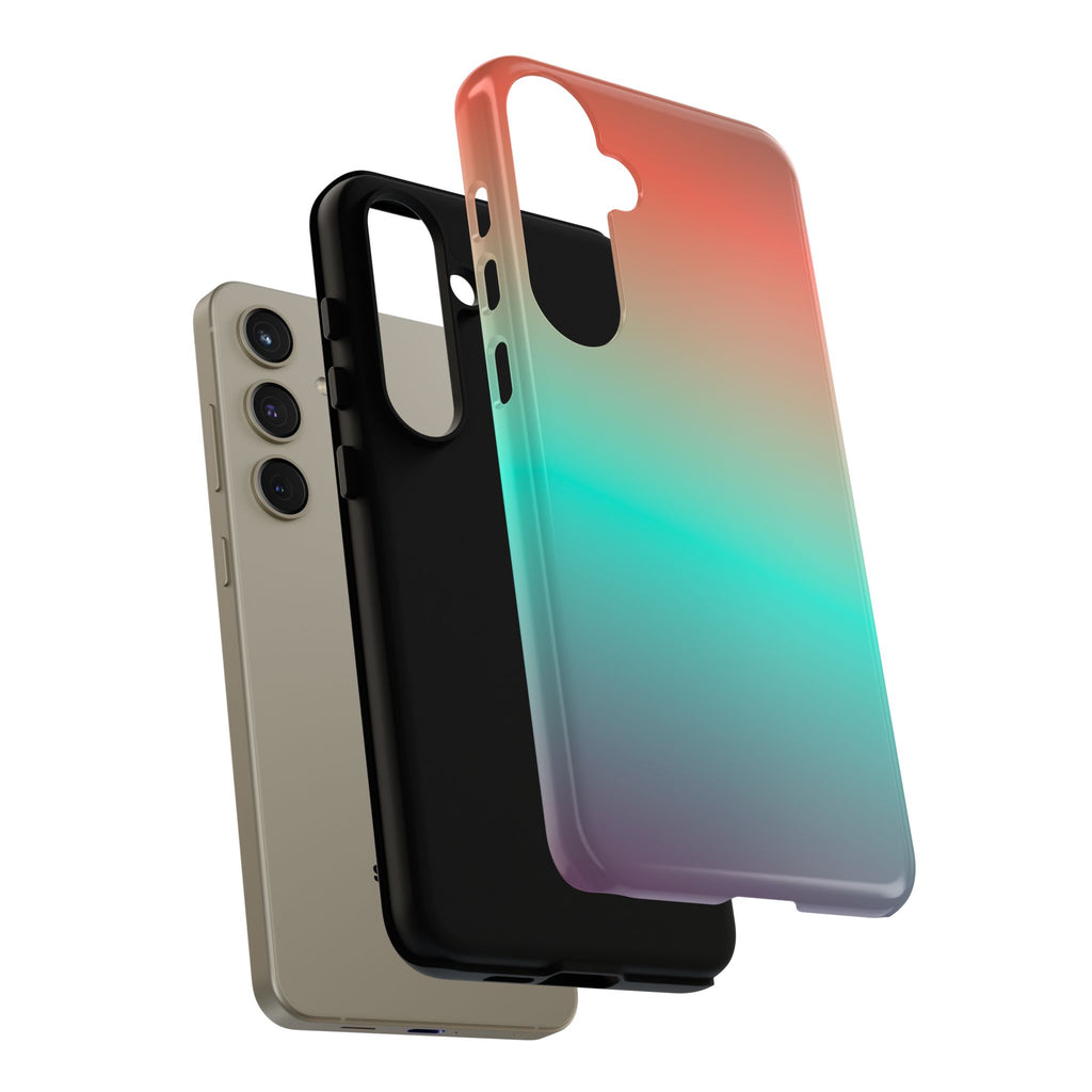 Gradient Phone Case, Tough Cases for Protection, Stylish iPhone Cover, Trendy Mobile Accessory, Perfect Gift for Tech Lovers