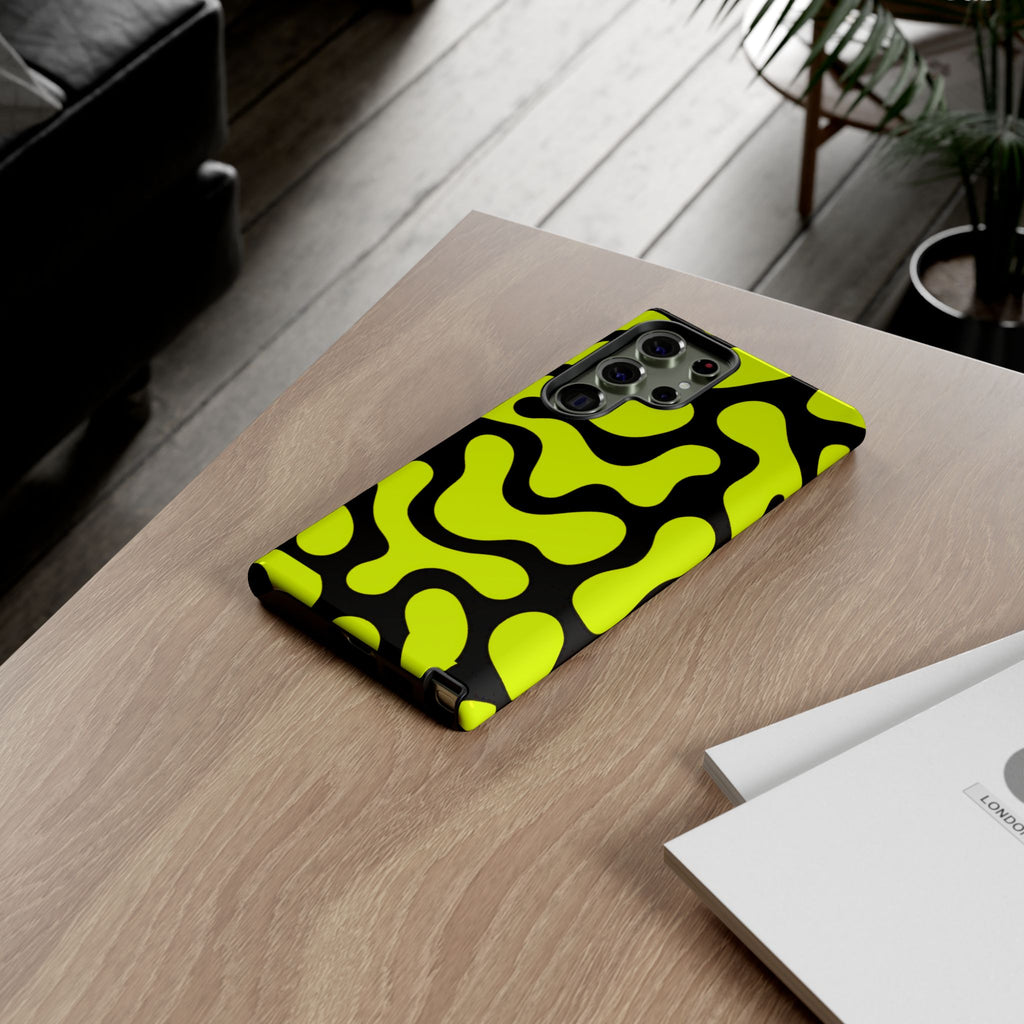 Bold Pattern Phone Case, Stylish Protective Cover, Unique Gift for Tech Lovers, Trendy Mobile Accessory, Rejuvenate Your Style