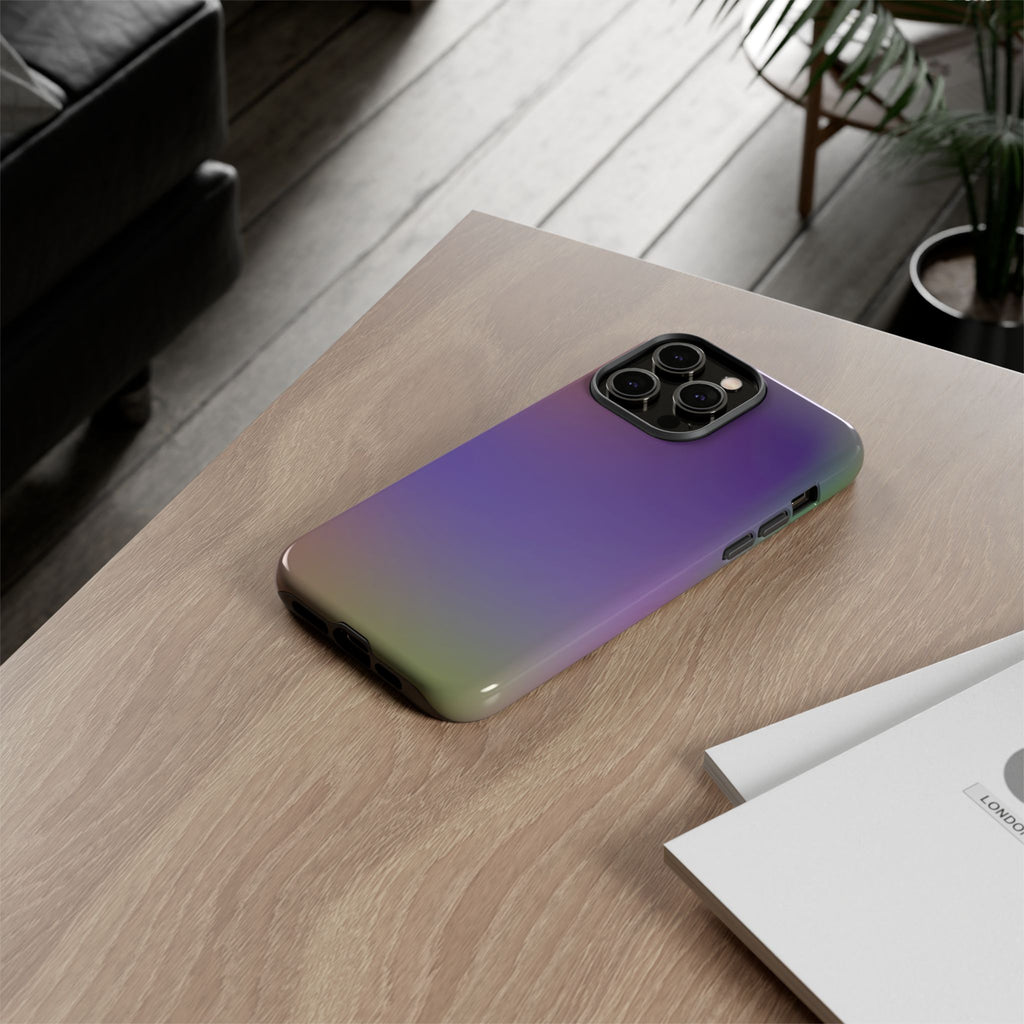 Colorful Phone Case, Tough Phone Cover, Gradient Design Case, Stylish Mobile Accessories, Unique Gift for Her