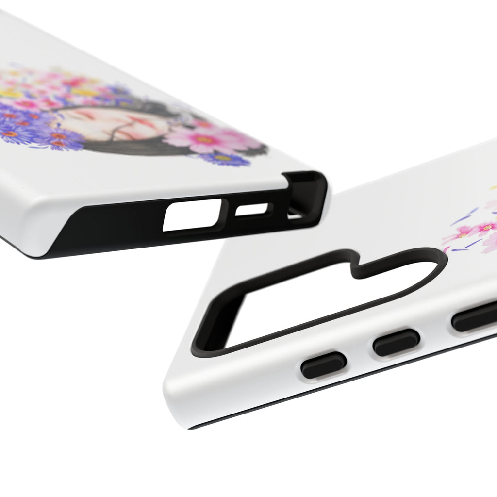 Floral Phone Case | Tough Cases | Cute Floral Design, Gift for Her, Spring Accessory, Mother's Day Gift, Stylish Protection