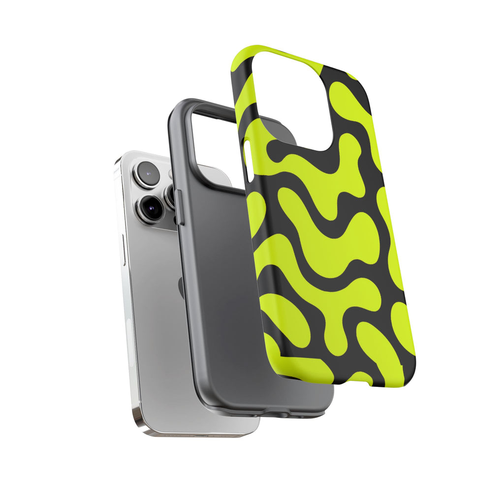Bold Pattern Phone Case, Stylish Protective Cover, Unique Gift for Tech Lovers, Trendy Mobile Accessory, Rejuvenate Your Style