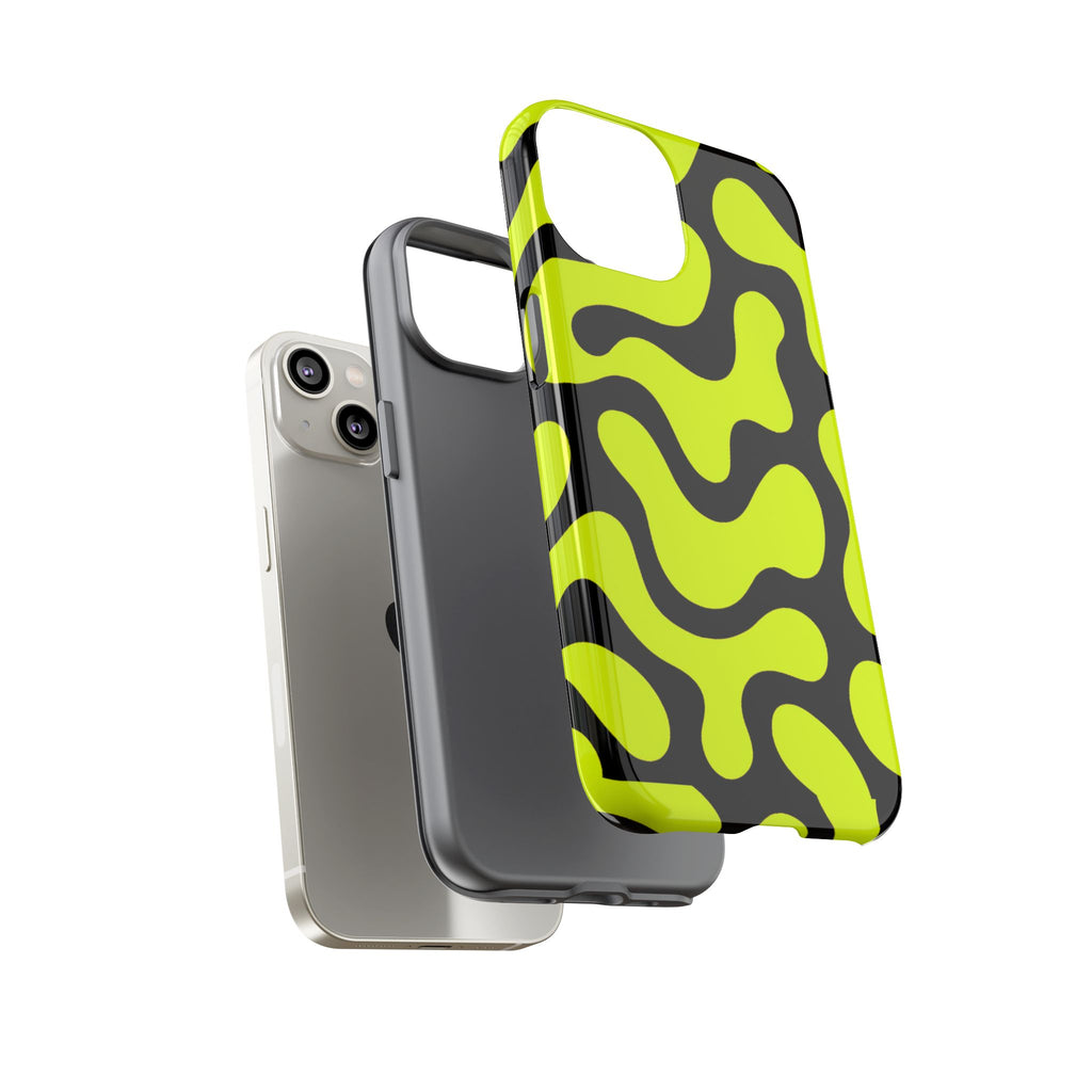 Bold Pattern Phone Case, Stylish Protective Cover, Unique Gift for Tech Lovers, Trendy Mobile Accessory, Rejuvenate Your Style