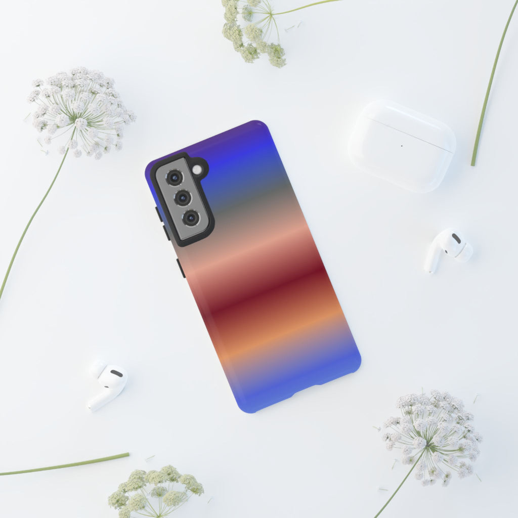 Gradient Phone Case, Tough Cases for iPhone, Stylish Phone Cover, Modern Gradient Design, Durable Protective Case, Gift for Tech Lovers