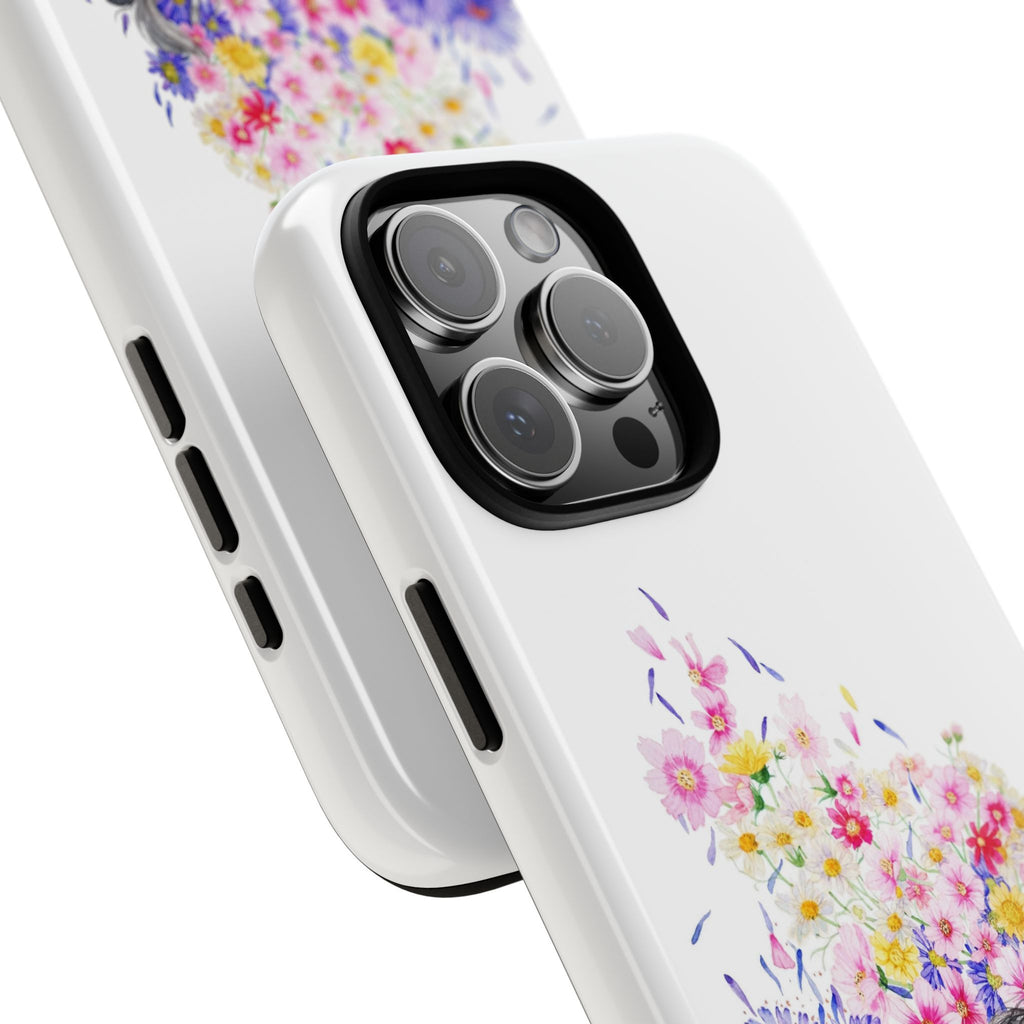 Floral Phone Case | Tough Cases | Cute Floral Design, Gift for Her, Spring Accessory, Mother's Day Gift, Stylish Protection