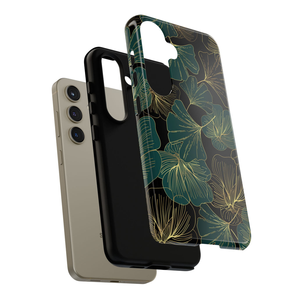 Floral Phone Case - Tough Cases, Protective Cover, Stylish Accessory, Gift for Her, Nature-Inspired Design