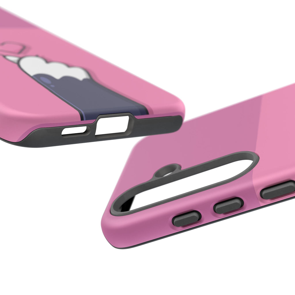 Cute Cat Paw Phone Case, Playful Pet Lover Gift, Animal Print Phone Cover, Heart Design Case, Fun Feminine Case, Kawaii Style
