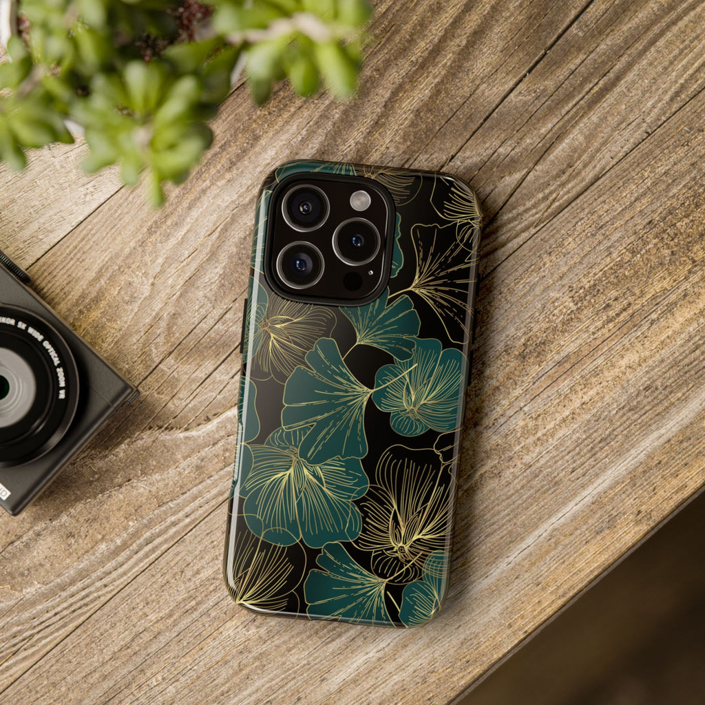 Floral Phone Case - Tough Cases, Protective Cover, Stylish Accessory, Gift for Her, Nature-Inspired Design