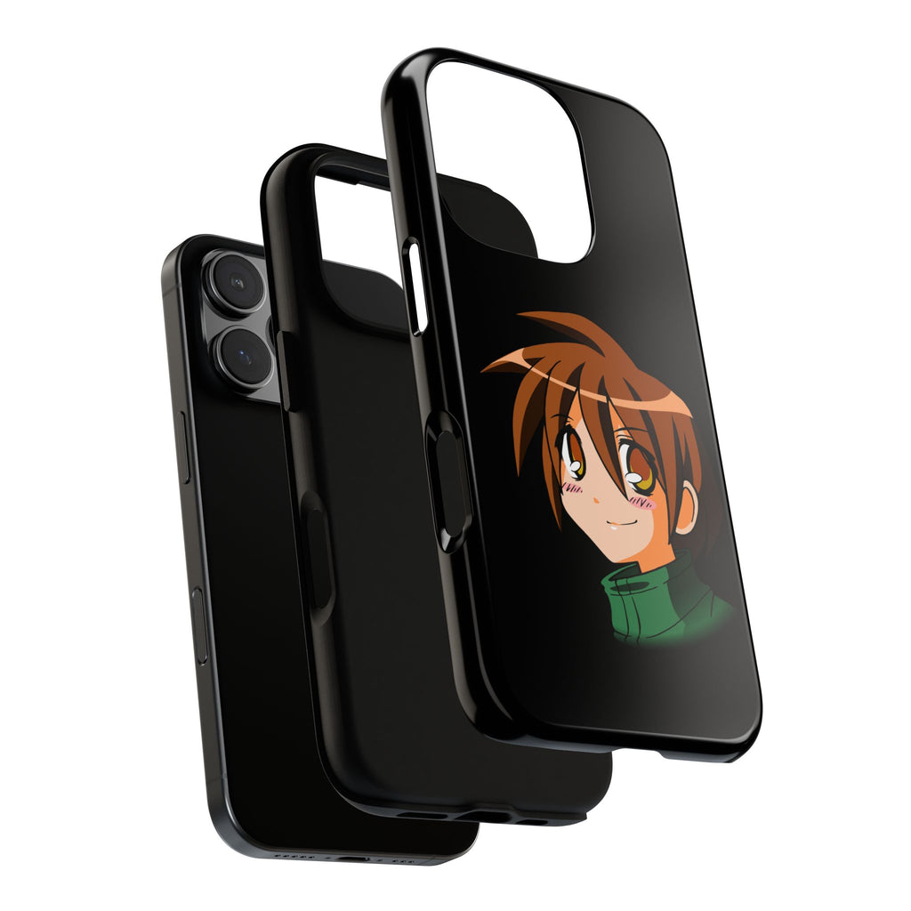 Anime Character Phone Case, Cute Phone Cover, Tough Cases for Teens, Customizable Gift, Geeky Accessories