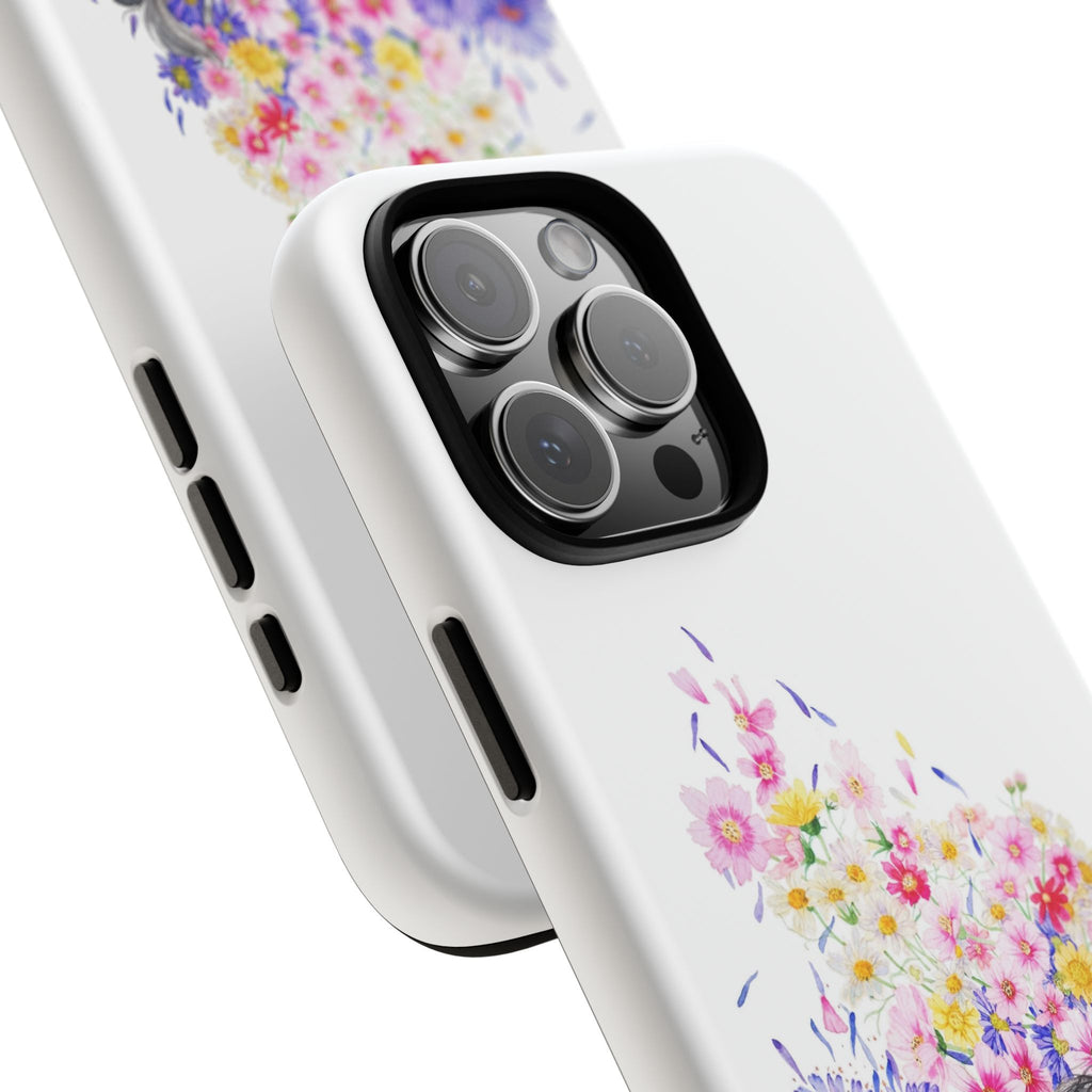 Floral Phone Case | Tough Cases | Cute Floral Design, Gift for Her, Spring Accessory, Mother's Day Gift, Stylish Protection