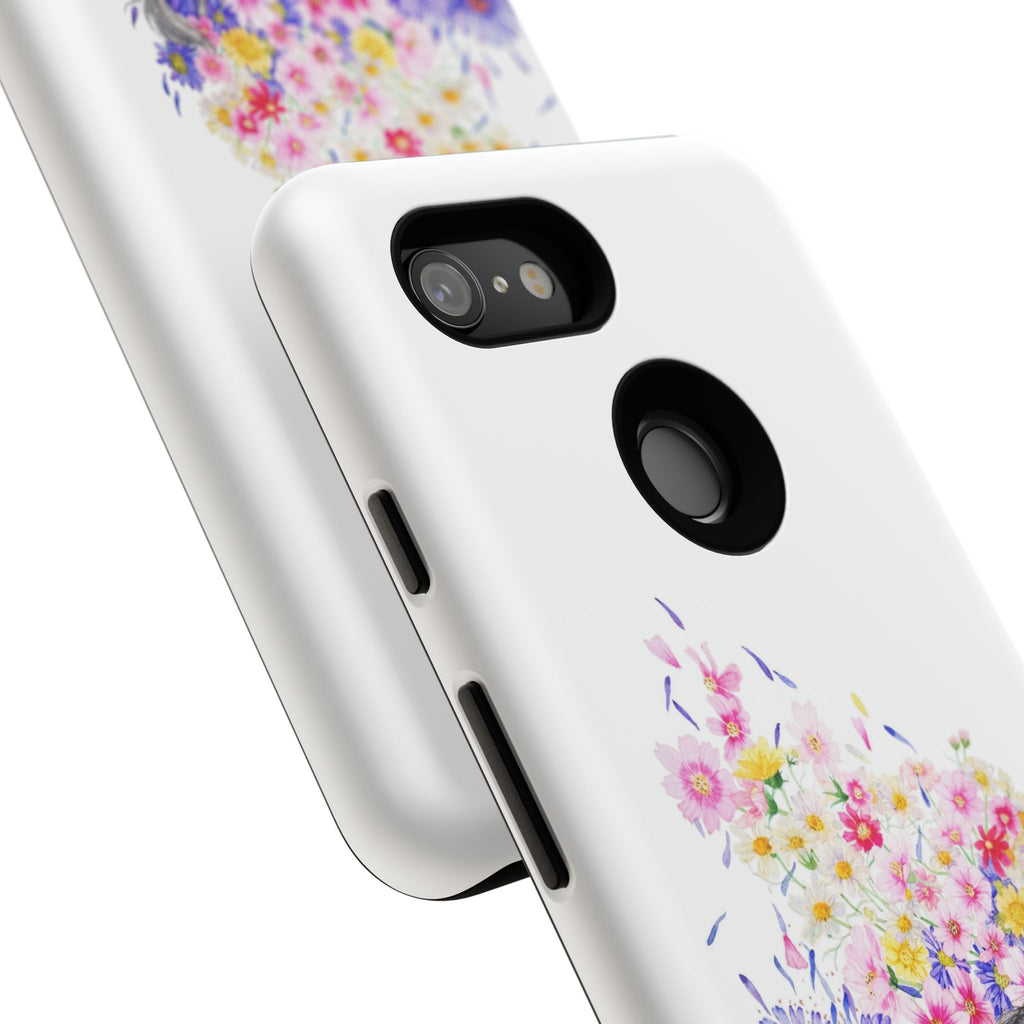 Floral Phone Case | Tough Cases | Cute Floral Design, Gift for Her, Spring Accessory, Mother's Day Gift, Stylish Protection