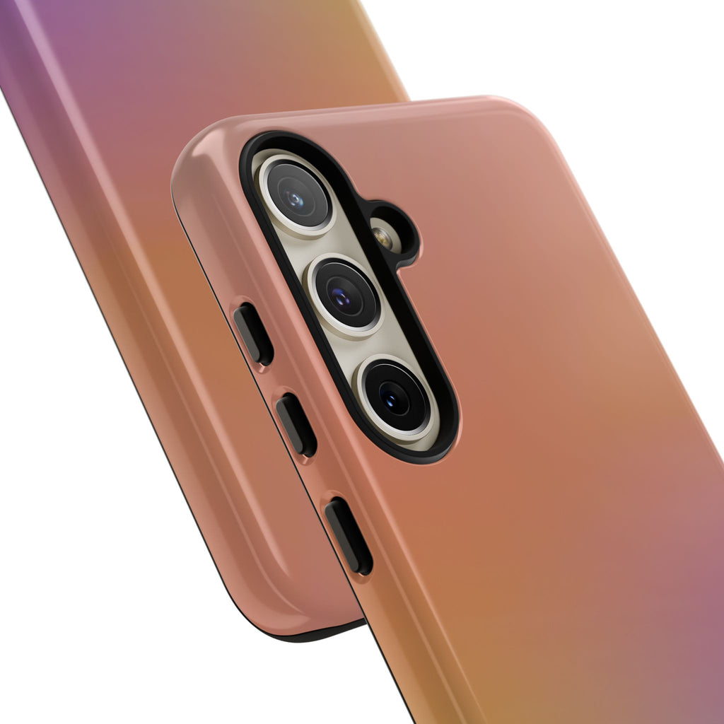 Colorful Gradient Phone Case, Tough Cases for iPhone, Customizable Phone Cover, Trendy Tech Accessory, Gift for Tech Lovers