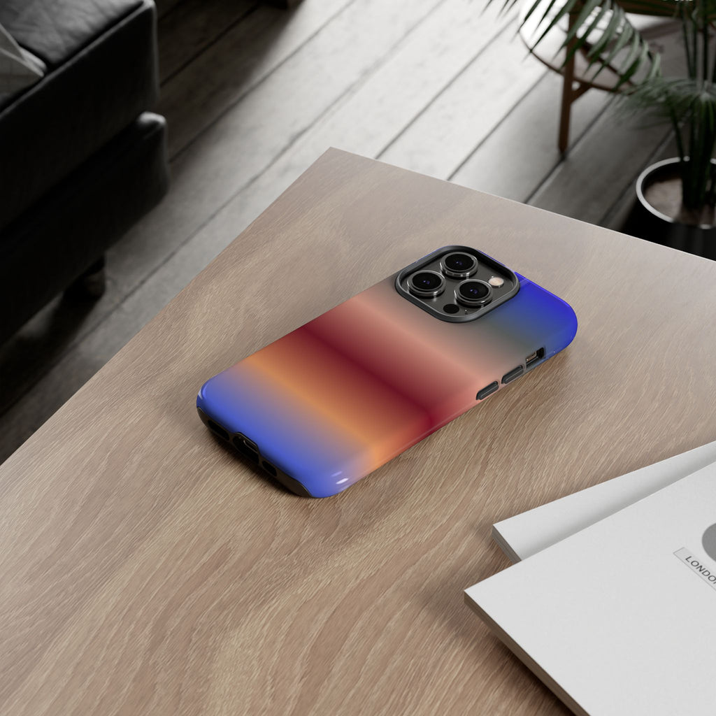 Gradient Phone Case, Tough Cases for iPhone, Stylish Phone Cover, Modern Gradient Design, Durable Protective Case, Gift for Tech Lovers