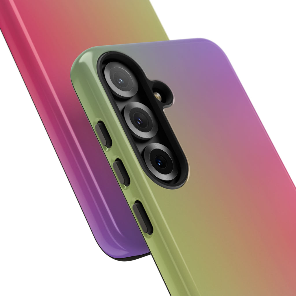 Gradient Phone Case, Tough Cases, Colorful Tech Accessory, Modern Phone Protection, Trendy Gift for Friends, Birthday, Holidays