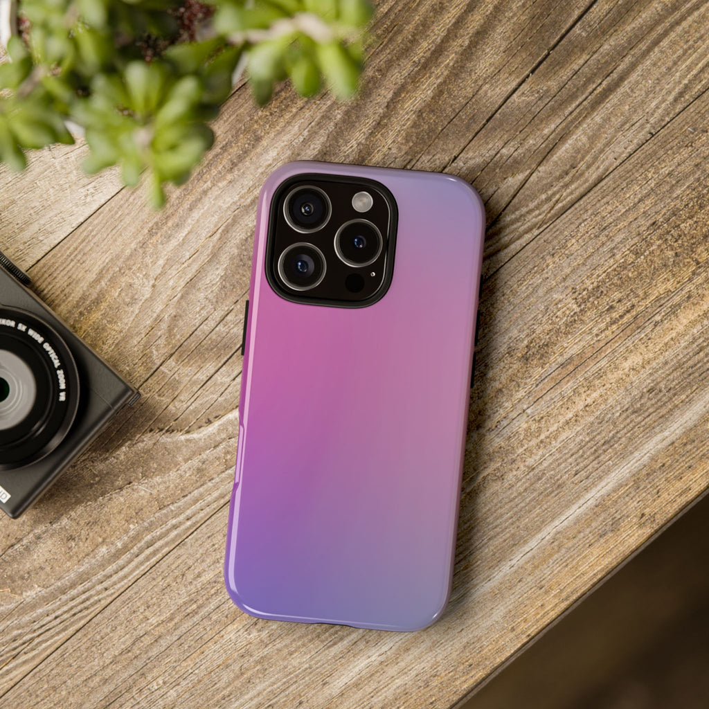 Stylish Phone Case, Tough Phone Cover, Gradient Phone Protector, Customizable Phone Shell, Durable Phone Accessory