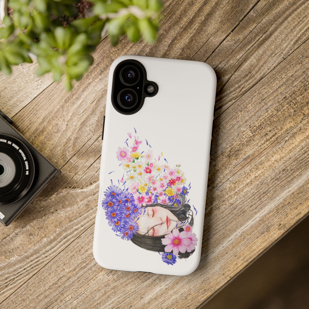 Floral Phone Case | Tough Cases | Cute Floral Design, Gift for Her, Spring Accessory, Mother's Day Gift, Stylish Protection