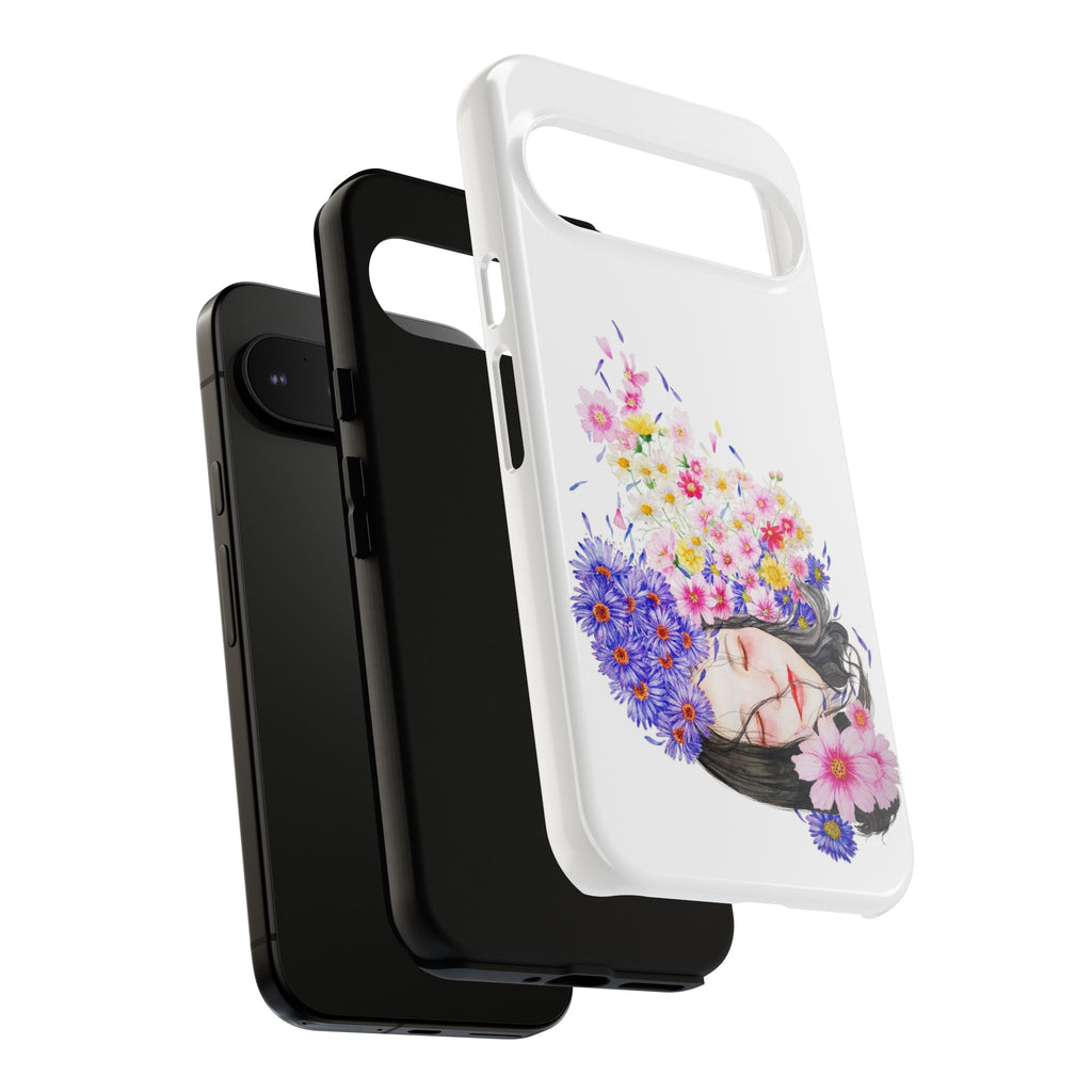 Floral Phone Case | Tough Cases | Cute Floral Design, Gift for Her, Spring Accessory, Mother's Day Gift, Stylish Protection