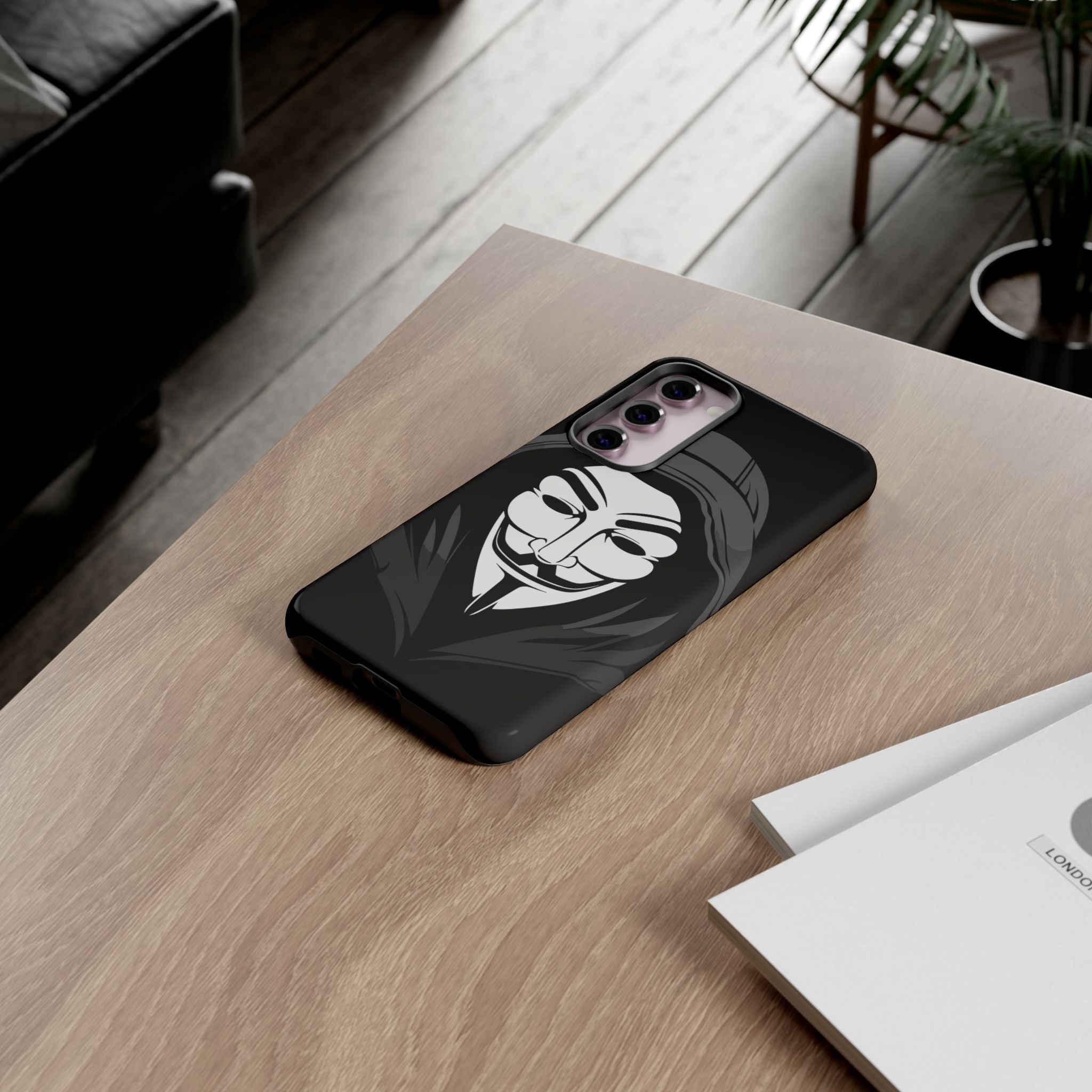 Rebellious Phone Case with Guy Fawkes Design | Tough Cases, Unique Phone Cover, Gift for Tech Lovers, Aesthetic Phone Accessory, [...]
