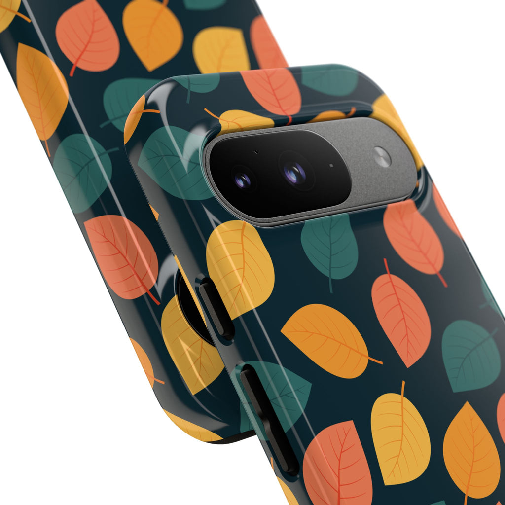Autumn Leaves Phone Case - Protective Cell Phone Cover, Fall Aesthetic, Nature Lover Gift, Seasonal Accessories, Eco-Friendly Case