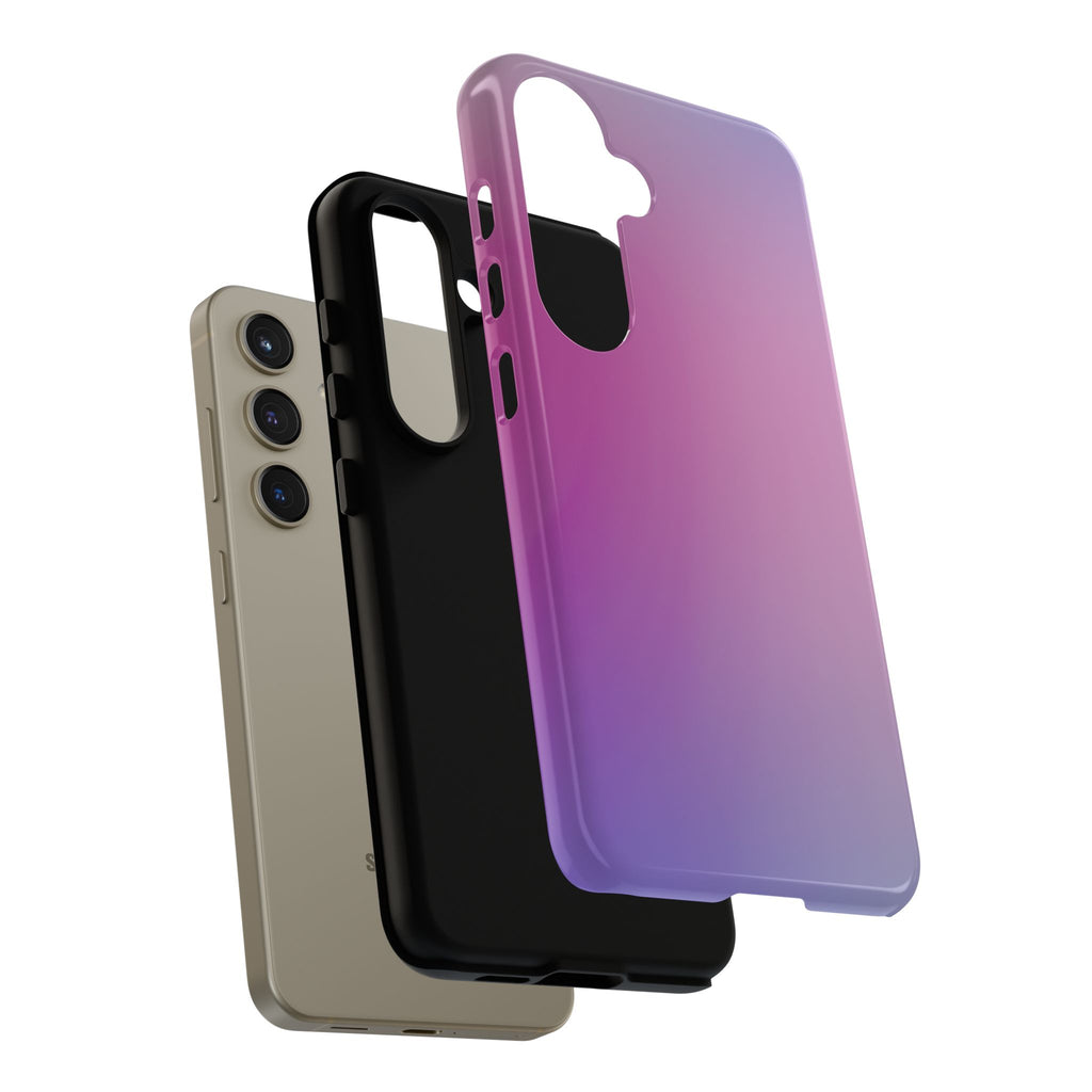 Stylish Phone Case, Tough Phone Cover, Gradient Phone Protector, Customizable Phone Shell, Durable Phone Accessory