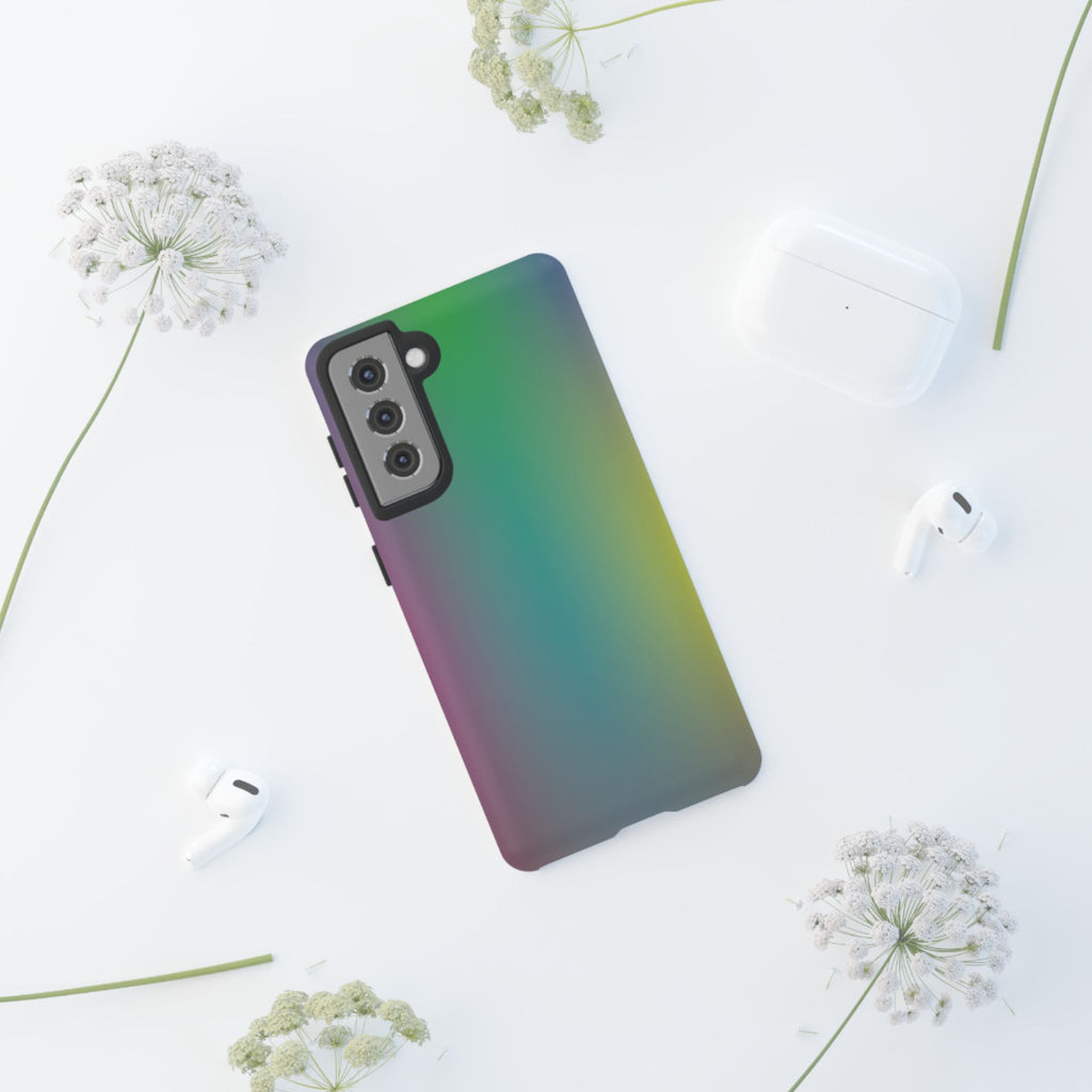 Gradient Phone Case, Tough Cases, Stylish Phone Protector, Unique Phone Cover, Gift for Tech Lovers, Colorful Phone Accessory
