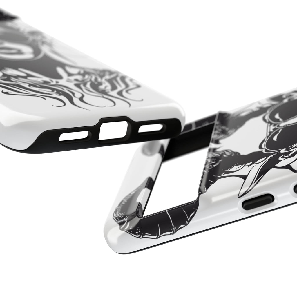 Tough Cases: Stylish Phone Case with Edgy Design, Protective Cover, Gift for Her, Trendy Accessories, Unique Art, Holiday Present
