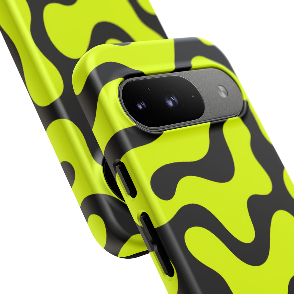 Bold Pattern Phone Case, Stylish Protective Cover, Unique Gift for Tech Lovers, Trendy Mobile Accessory, Rejuvenate Your Style