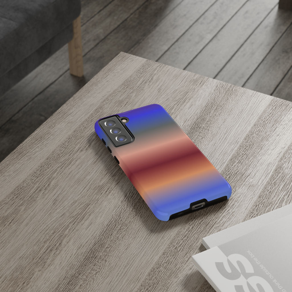 Gradient Phone Case, Tough Cases for iPhone, Stylish Phone Cover, Modern Gradient Design, Durable Protective Case, Gift for Tech Lovers