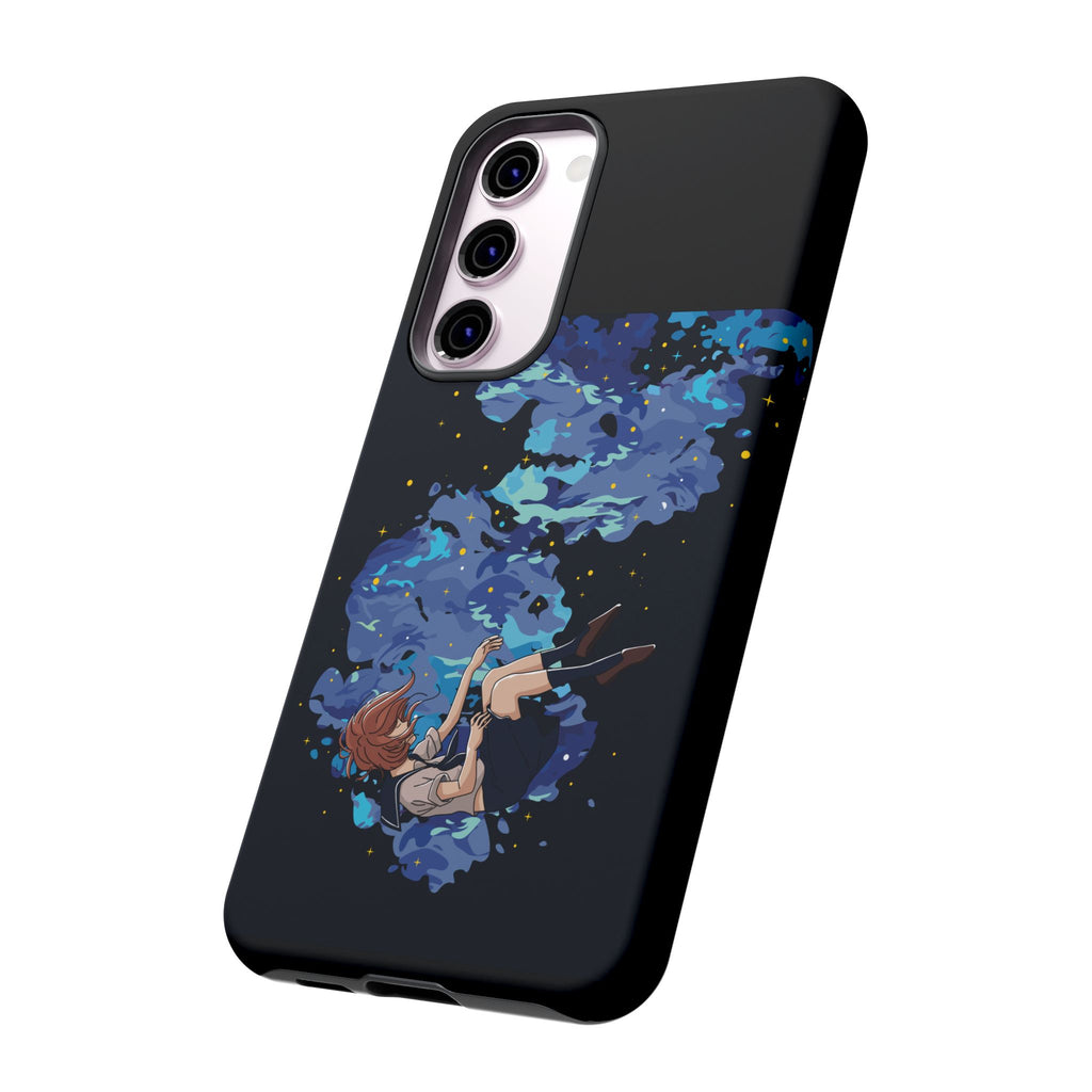 Tough Cases Phone Case - Artistic Galaxy Design, Cute Sleeve for Teens, Gift for Students, Unique Mobile Accessory, Trendy Tech Protection