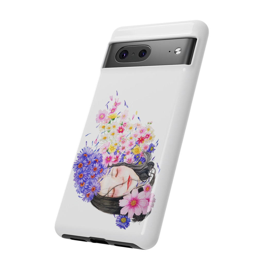Floral Phone Case | Tough Cases | Cute Floral Design, Gift for Her, Spring Accessory, Mother's Day Gift, Stylish Protection