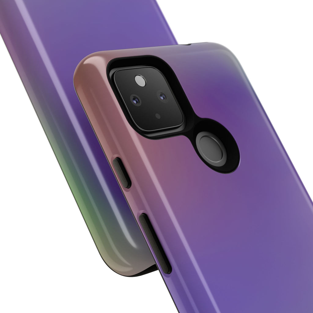 Colorful Phone Case, Tough Phone Cover, Gradient Design Case, Stylish Mobile Accessories, Unique Gift for Her