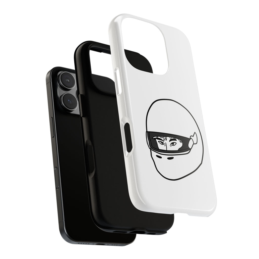 Stylish Phone Case with Racing Helmet Design | Tough Cases | Unique Gift, Motorcycle Enthusiast, Race Lover, Custom Accessory, Everyday Use
