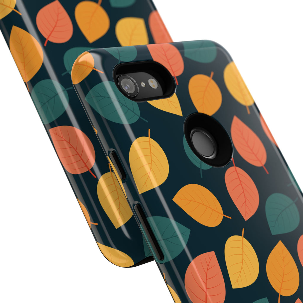Autumn Leaves Phone Case - Protective Cell Phone Cover, Fall Aesthetic, Nature Lover Gift, Seasonal Accessories, Eco-Friendly Case