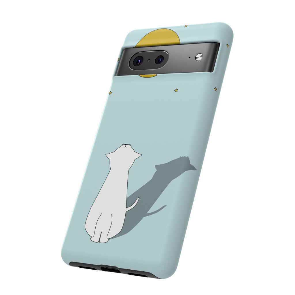 Cute Cat Phone Case, Tough Phone Cover, Pet Lover Gift, Unique Case, Animal Decor, Birthday Gift