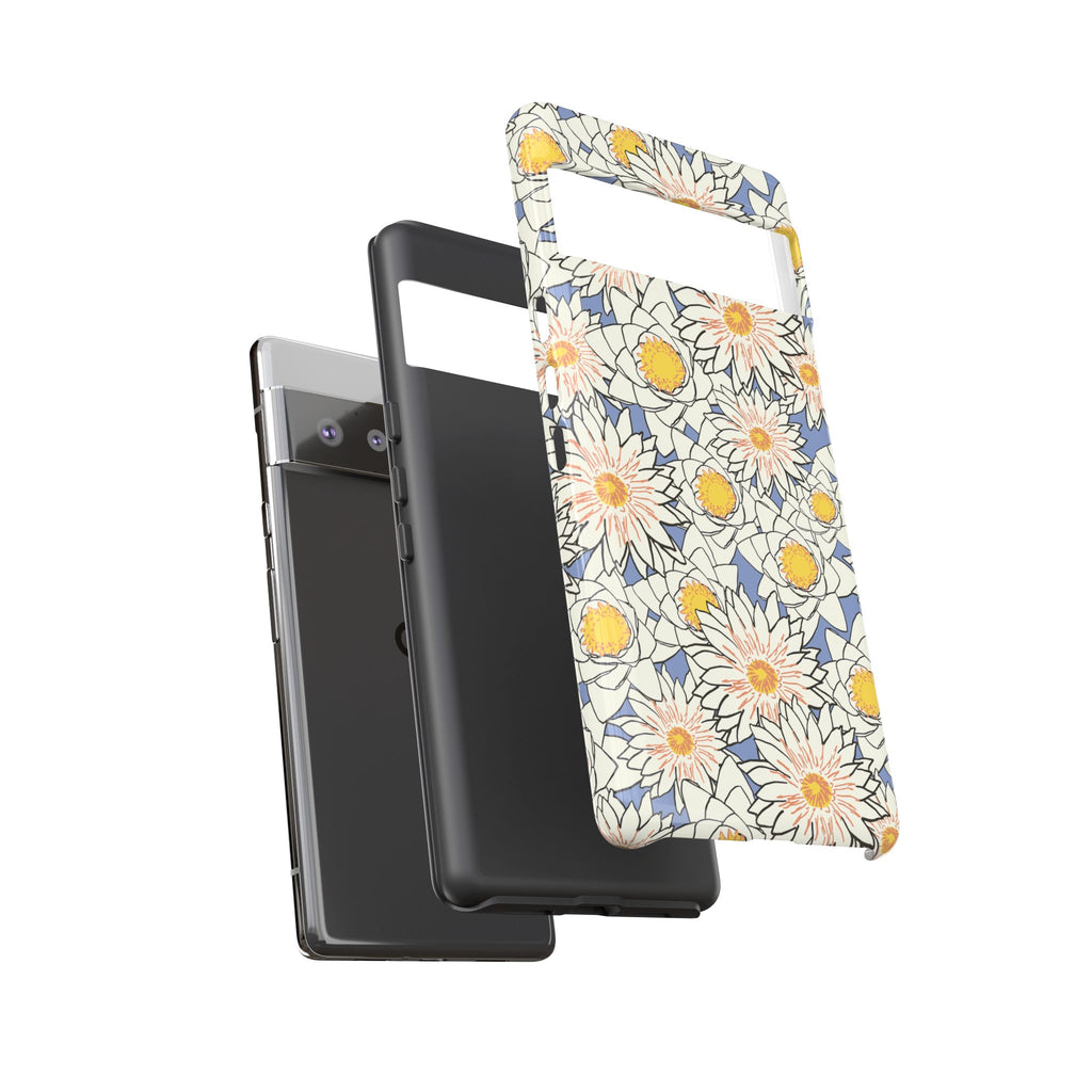 Stylish Phone Case, Floral Protective Cover, Gift for Nature Lovers, Trendy Tech Accessory, Customizable Phone Case