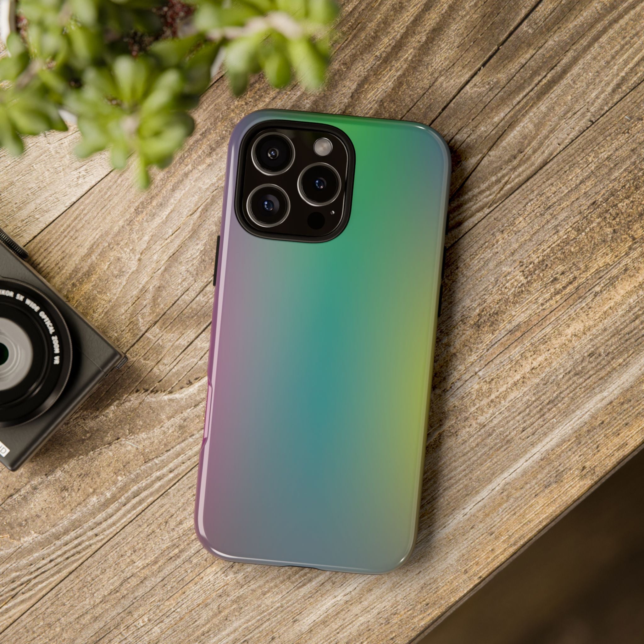 Gradient Phone Case, Tough Cases, Stylish Phone Protector, Unique Phone Cover, Gift for Tech Lovers, Colorful Phone Accessory