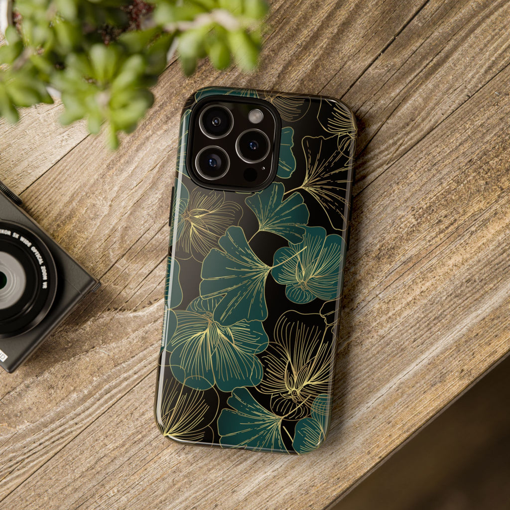 Floral Phone Case - Tough Cases, Protective Cover, Stylish Accessory, Gift for Her, Nature-Inspired Design