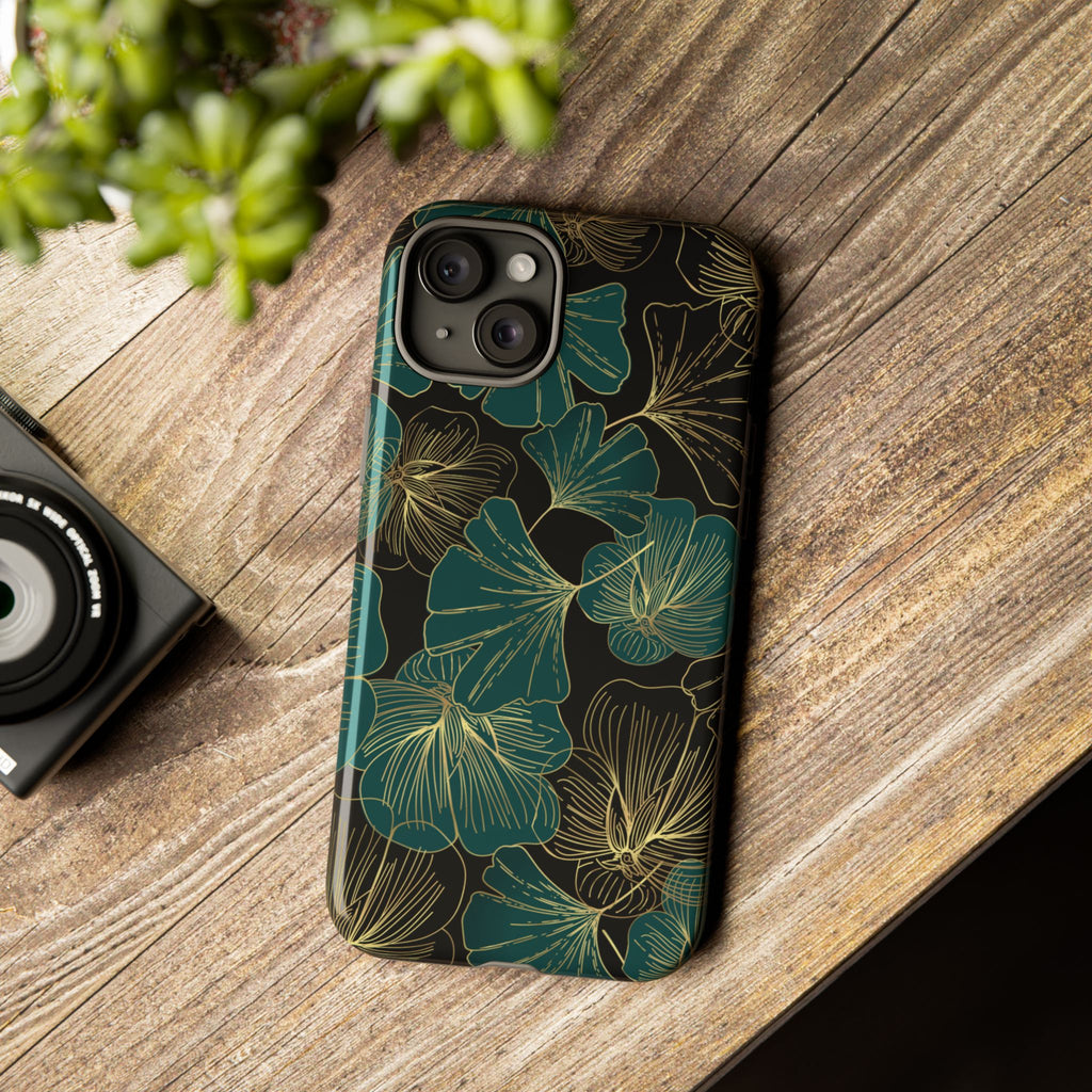 Floral Phone Case - Tough Cases, Protective Cover, Stylish Accessory, Gift for Her, Nature-Inspired Design