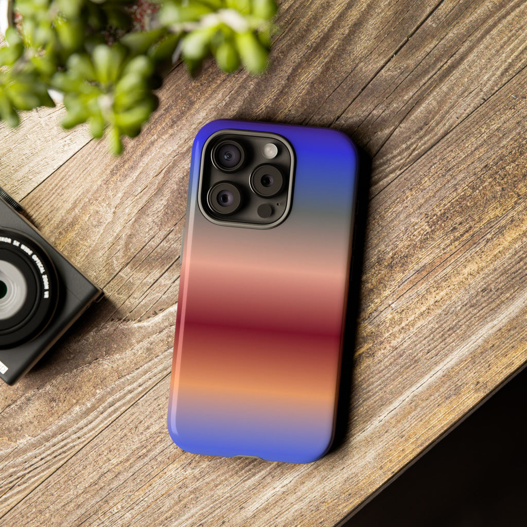 Gradient Phone Case, Tough Cases for iPhone, Stylish Phone Cover, Modern Gradient Design, Durable Protective Case, Gift for Tech Lovers