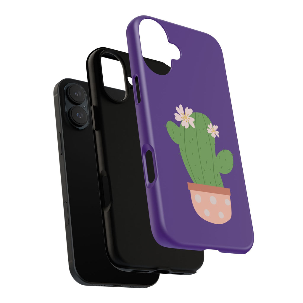 Cactus Phone Case, Tough Cases, Cute Floral, Trending Design, Unique Gift, Phone Accessories, Summer Vibe, Nature Lover