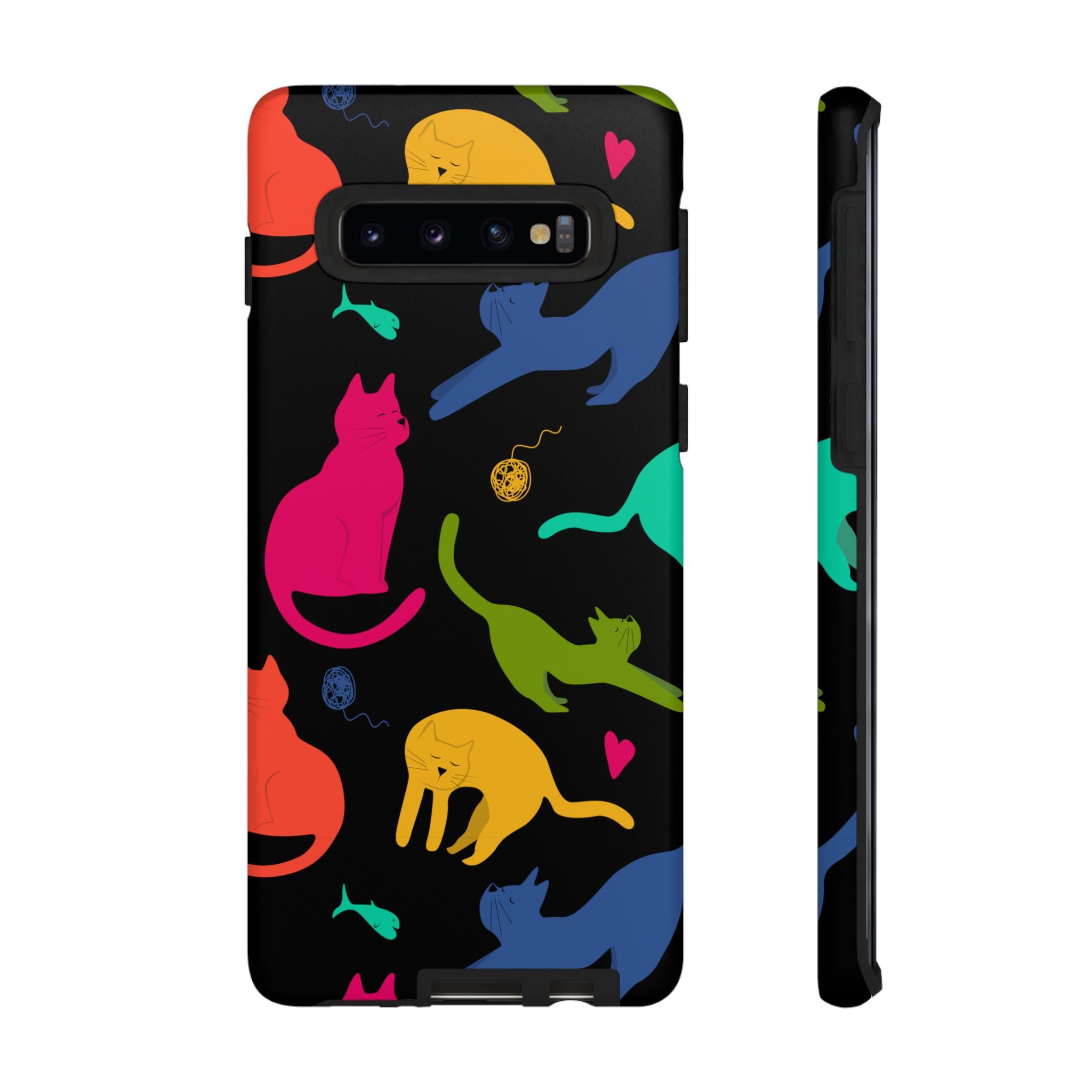 Colorful Cat Phone Case - Fun Pet Lover Accessory, Paw-some Gift for Cat Owners, Colorful Protective Cover, Cute Animal Phone [...]