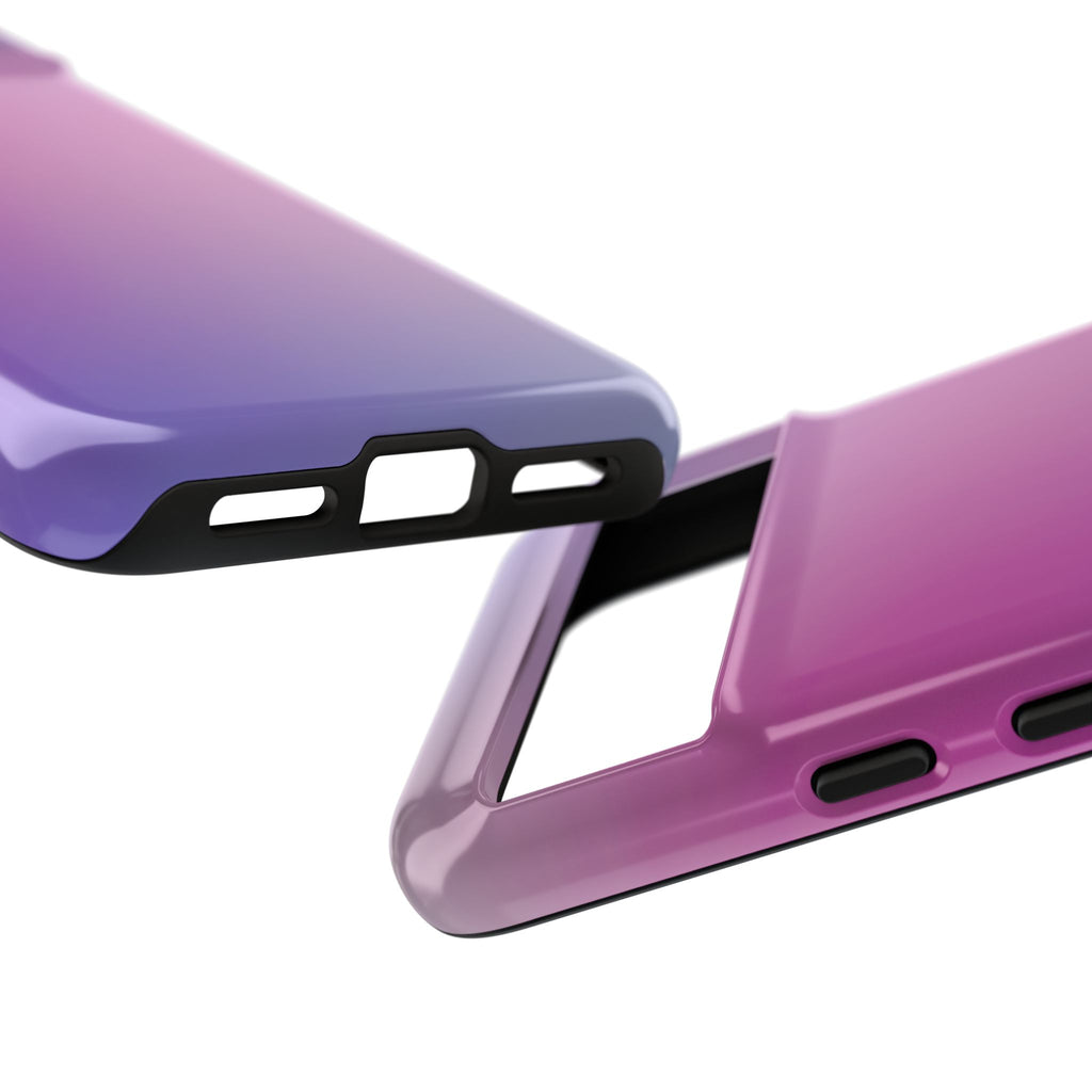 Stylish Phone Case, Tough Phone Cover, Gradient Phone Protector, Customizable Phone Shell, Durable Phone Accessory
